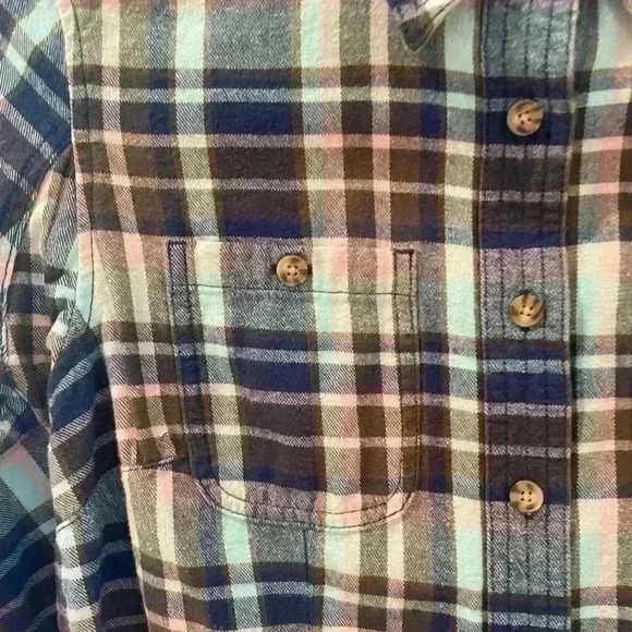 Duluth Trading Co Womens Flannel Shirt Size XS - Picture 4 of 6